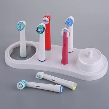 

HOT!Electric Toothbrushes Holder Stand Support White Tooth Brush Heads Base With Charger Hole For Oral B 3709 3728 D18
