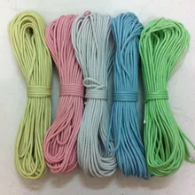 2 шт 100ft 9 нитей ядер 550 фунтов светится в темноте Lumious Паракорд парашютный шнур шнурок