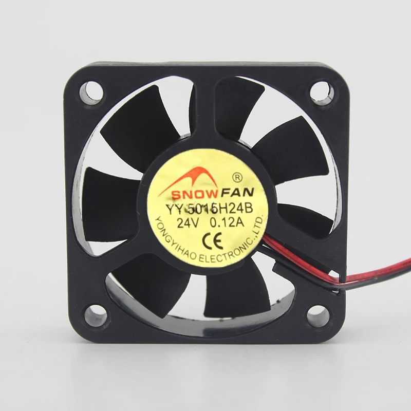 

SNOWFAN YY5015H24B DC 24 В 0.12A 50x50x15 мм вентилятор охлаждения сервера