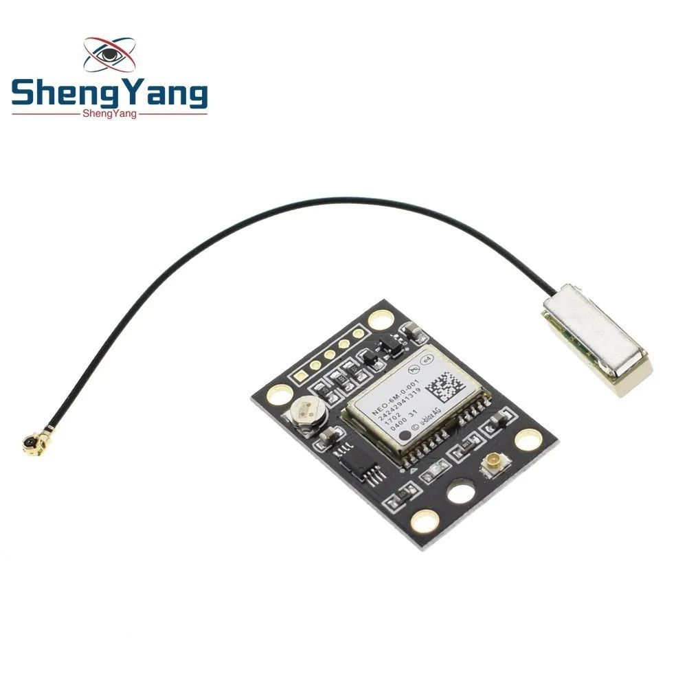 

GY-NEO6MV2 NEO-6M GPS Module NEO6MV2 With Flight Control EEPROM Controller MWC APM2 APM2.5 Large Antenna For Arduino Board