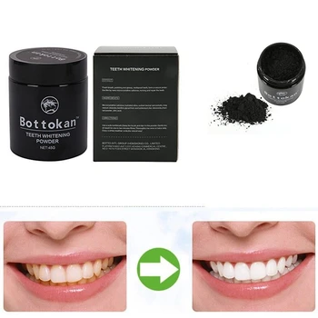 

45g Charcoal Teeth Whitening Powder Natural Activated Bamboo Tooth Whitener Dental Tools Stain Removal Oral Hygiene Care Hot