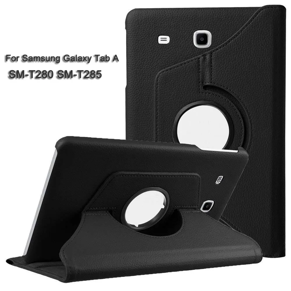 Вращающийся на 360 градусов чехол из искусственной кожи для Samsung Galaxy Tab A 7 0 SM T280 T285