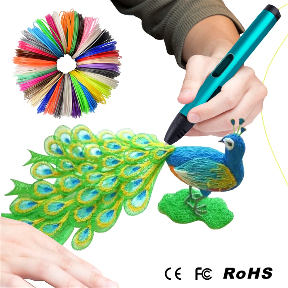 Newest USB 3D Pen Kids Drawing Pen Child's Birthday Gift 100M 200M ABS Filament Best 3D Printer Pen,with Filament Refills 1china Newest USB 3D Pen Kids Drawing Pen Child's Birthday Gift 100M 200M ABS Filament Best 3D Printer Pen,with Filament Refills 1china
