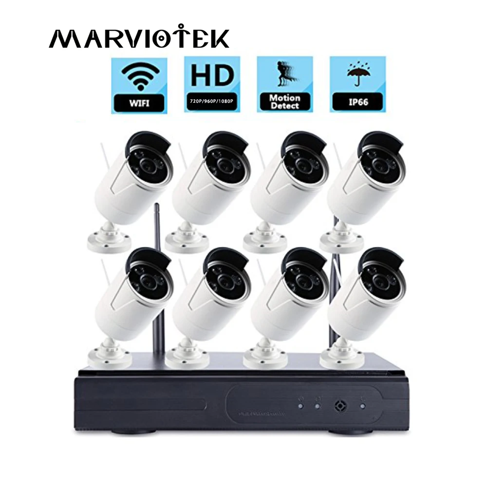 ip camera wifi nvr kit CCTV Camera System WiFi 2mp font b wireless b font Security