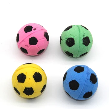 

Westrice Cat Toy 4cm Soft Latex Ball Mini Playing Mouse Toys Gift For Cats Dogs Kitten So Nice Football 18 Cat Toy