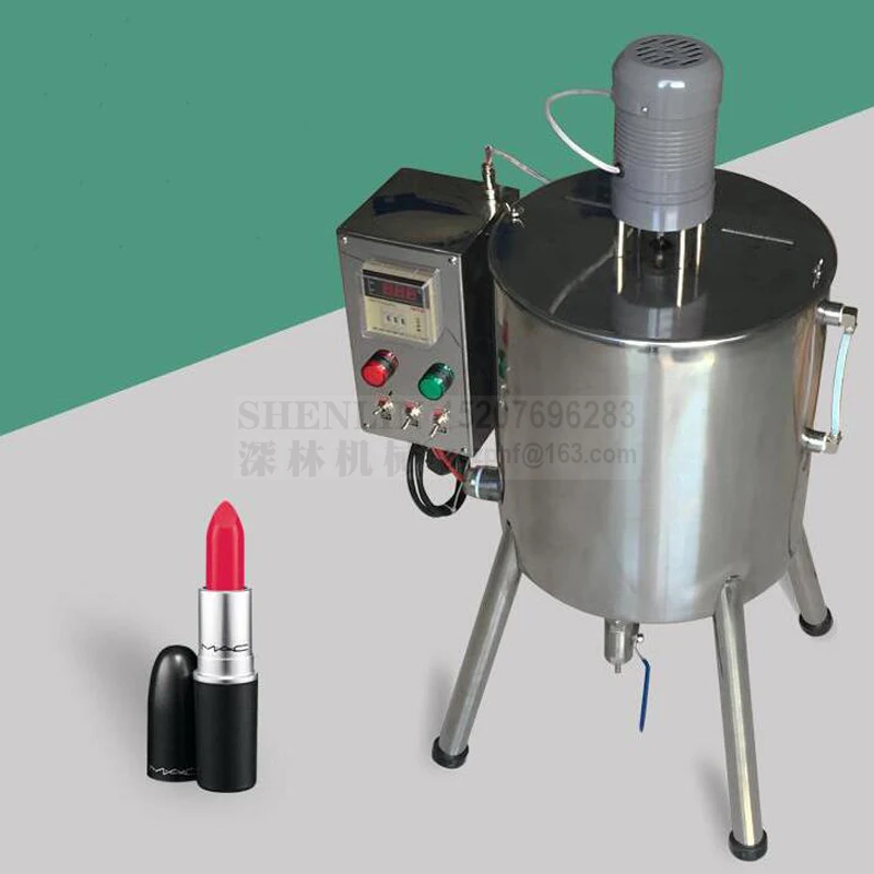 Heating and stirring filling machine 15L lipstick filling machine hand soap filling machine lipstick quantitative filling machin