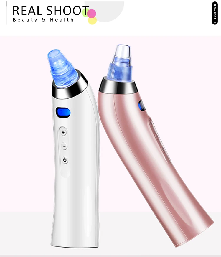 Removedor de Sucção a Vácuo para Aspirador de pó para Limpeza Facial Pore Cleaner Cravo Acne Pimple Remover Tool Pontos Pretos 16 Cheap Utensílios de cuidado facial