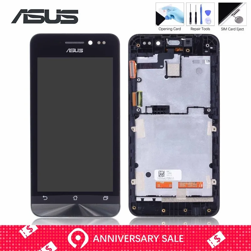 

4.5'' For Zenfone 4.5 A450CG LCD Display Touch Screen Display With Frame Digitizer Assembly For LCD ASUS A450CG