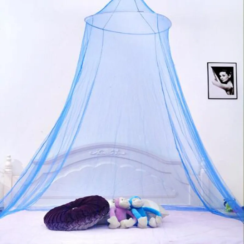 WCIC Summer Dome Mosquito Nets Hanging Polyester Mosquito Repellent Tent Mesh Insect Reject