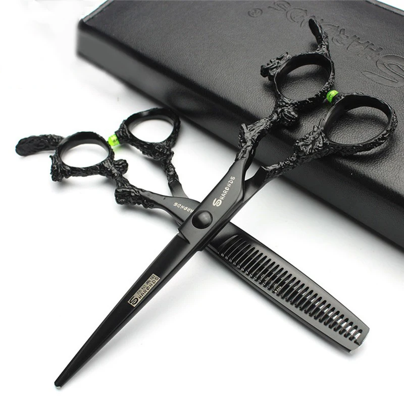 Fahsion professional barbershop Hair Scissors 6inch japan 440c hair clipper scissors cutting thinning shears berber makas Fahsion professional barbershop Hair Scissors 6inch japan 440c hair clipper scissors cutting thinning shears berber makas