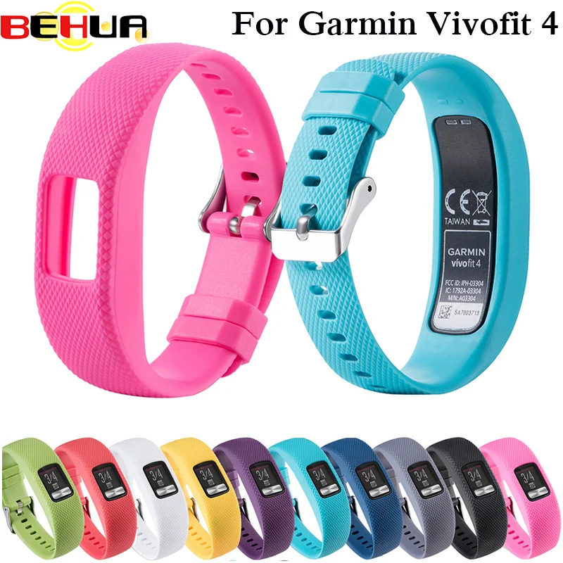 Силиконовый ремешок для часов Garmin Vivofit 4 сменный фитнес трекера