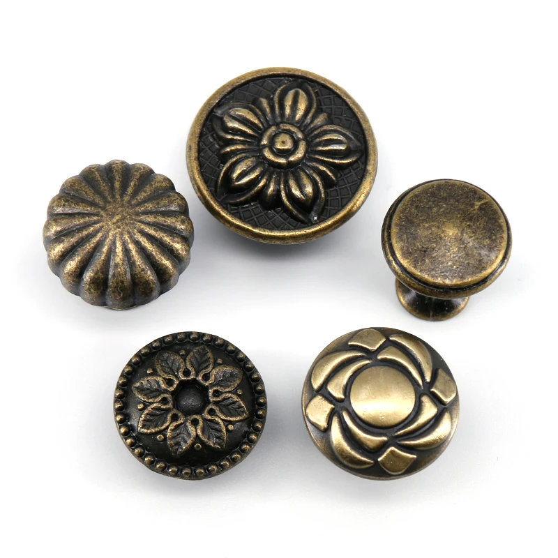 1x Vintage Furniture Pulls antique wooden box jewelry box handle