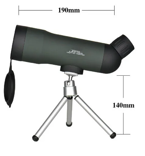 20x50 Зрительная труба Мини Монокуляр телескоп зум кемпинг Охота Зрительная Оптика Компактный карманный размер лупа со штативом