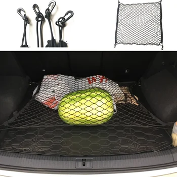 

Car styling Car Mesh Cargo Net Holder Trunk Auto Elastic Storage For KIA Rio Sportage R QL KX5 k3 K5 K4 Cerato Sorento Soul