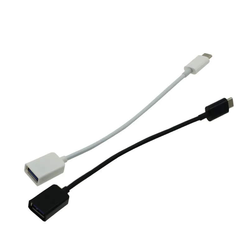 

2 Color Type C to USB Type A Female OTG Adapter Connector Data Transfer Charger Cable for Motorola Z Play