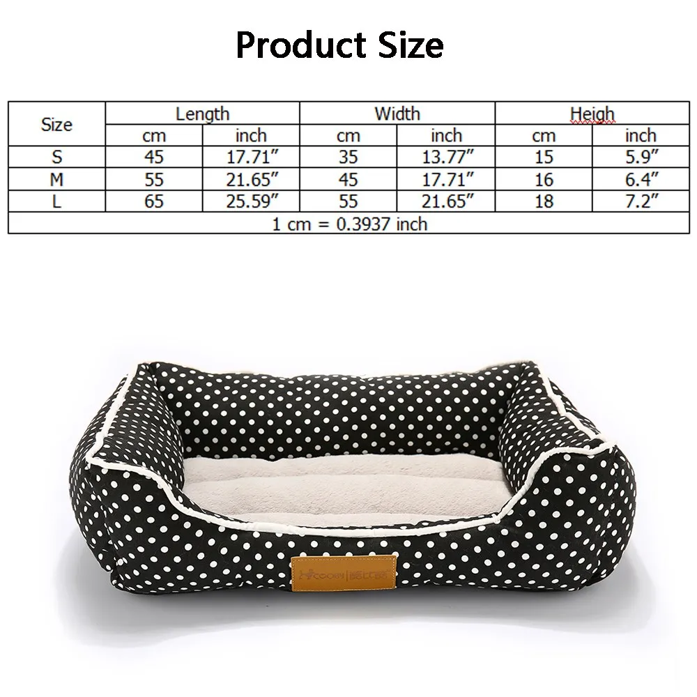 Pet Products Dog Beds For Small Medium Large Dogs Puppy Kennel Dog-Bed Winter Cat Bench Sofa Cats House Mats Chihuahua Sleep (2)