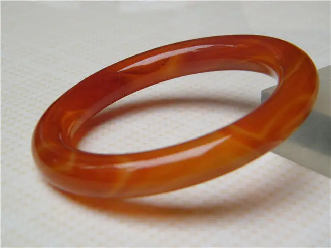 

100% NATURAL CERTIFICATION GRADE BEAUTIFUL RED COLD onyx stone BRACELET 59.5MM