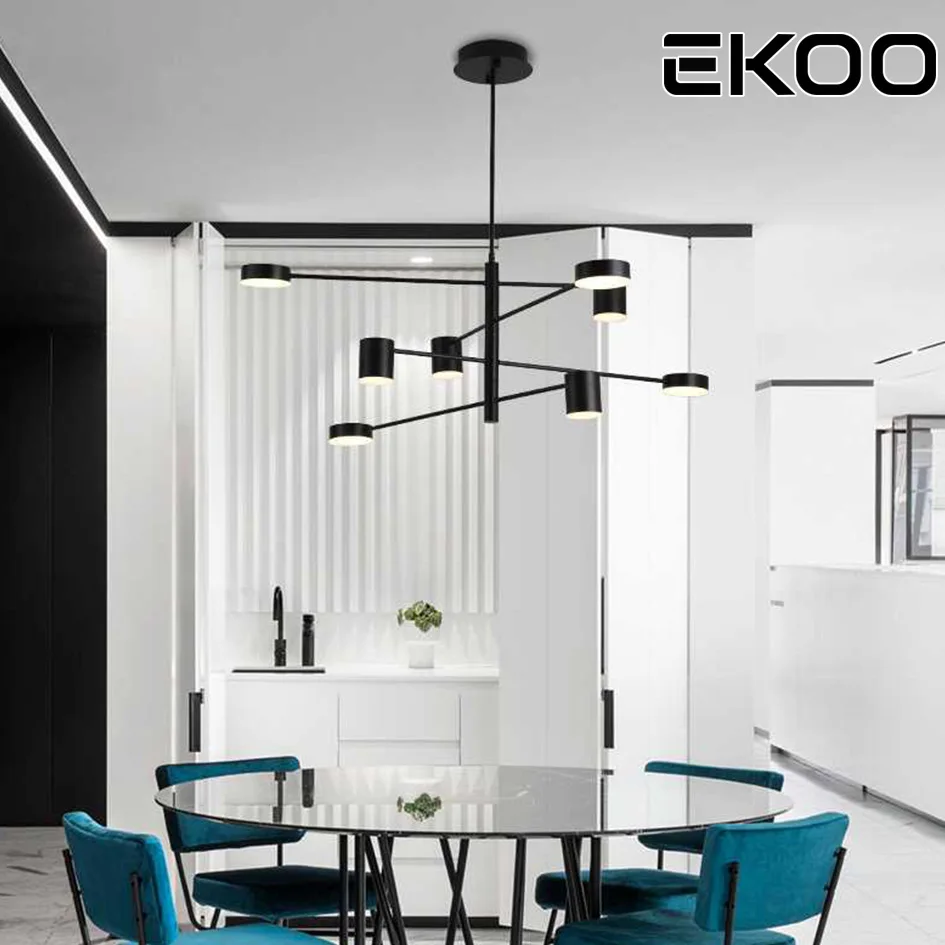 EKOO 4/6/8 огней Ins акриловый Креативный дизайн скандинавский минималистичный