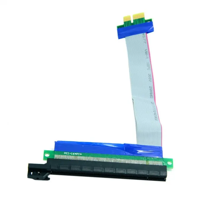 Райзер PCI E pcie Express 1x 16x pci e x1 x16 удлинитель гибкий кабель преобразователь адаптер