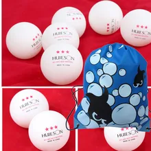 Estrelas Huieson 100 unidades/pacote 3 40 + Qualidade Novo Material de Bola de Ténis de Mesa 2.8g Trainning Bolas de Ping Pong Com saco Da Embalagem com cordão(China)