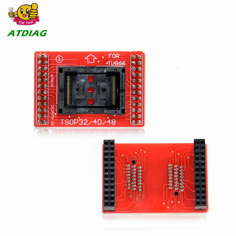 Комплект адаптеров TSOP32 TSOP40 TSOP48 ZIF только для MiniPro TL866 TL866A TL866CS | Автомобили и