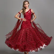 Платья для конкурса бальных танцев стандартное платье foxtort стандартные платья для общественных мероприятий с бахромой светящиеся костюмы вальс танцевальное платье в горошек