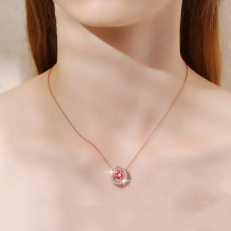 

1Pc Simple Trendy Crystal Zircon Rhinestone Pendant Tattoo Choker Necklace For Women Charm Fashion Collar Bijoux Jewelry PP083