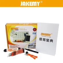 JAKEMY 12 in 1 Multitool Prying Opening Tool Kit Screwdriver Set Repair Mobile Phone Repair Tool for iphone Samsung Tablet MP4