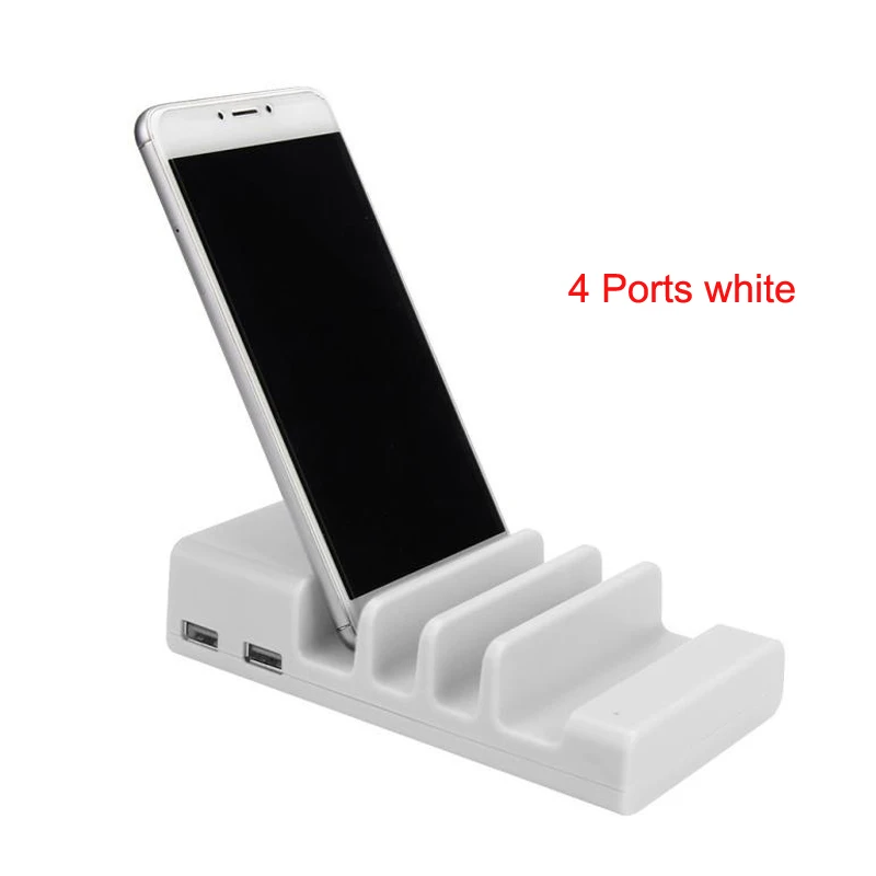 Многофункциональное зарядное устройство для быстрой зарядки USB зарядное устройство 4/6 портов док-станция Подставка держатель для всех теле...