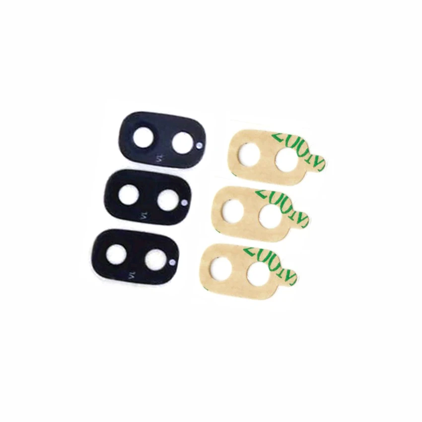 

100pcs For Samsung Galaxy J3 J5 J7 Pro 2017 J330F J530F J330 J530 J730 Rear Back Camera Glass Lens Cover Ring With Adhesive