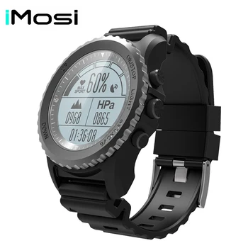 

Imosi S968 Sport Smart Watch IP68 Waterproof Sleep Heart Rate Monitor Barometer Thermometer Altimeter Pedometer GPS Smart Watch