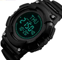 SKMEI 2019 Марка цифровые часы для мужчин Спорт на открытом воздухе водонепроницаемый компас наручные часы для мужчин для женщин часы Relogio Masculino