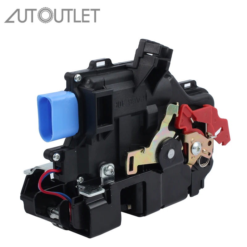 

AUTOUTLET Front Right Side Locking Door lock actuator for VW 3D1837016 3D1837016AP 3D1837016AB 3D1837016A 3D1837016AS