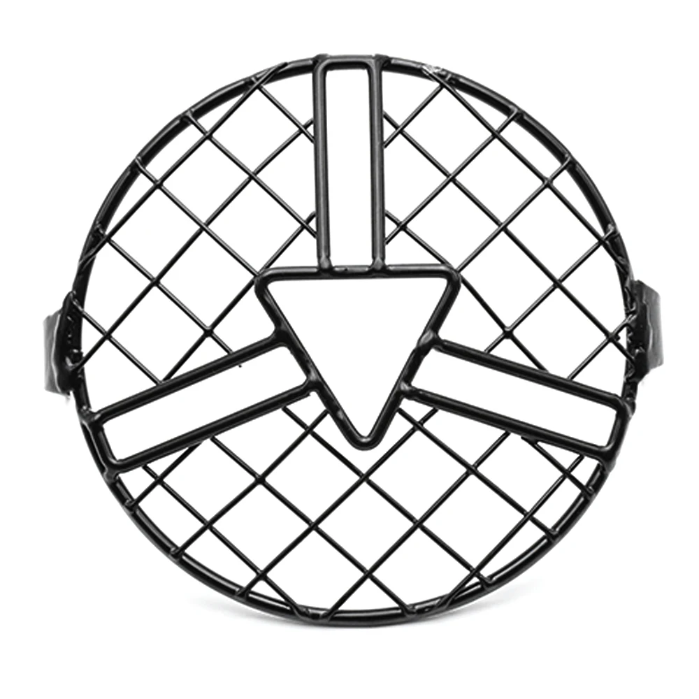 

1pcs Motorcycle Headlight Grill Cover Side Mount Headlight Bracket Cover Motorcycle External Light Lampshade For Harley