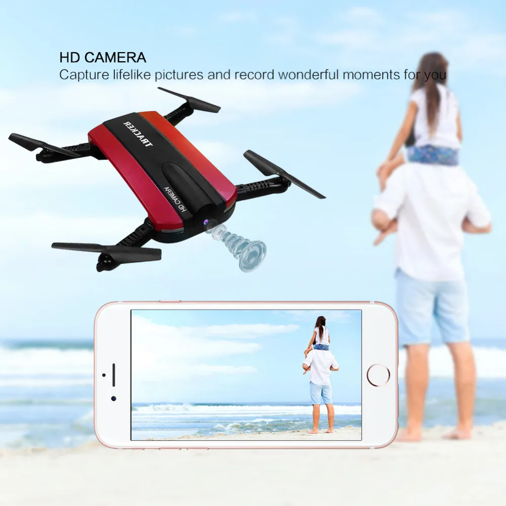 Hot JJRC Selfie Drone 2.4G 6-Axis Remote Control Foldable Arms HD Camera WiFi FPV Altitude RC Quadcopter/Toy Plane Hot JJRC Selfie Drone 2.4G 6-Axis Remote Control Foldable Arms HD Camera WiFi FPV Altitude RC Quadcopter/Toy Plane