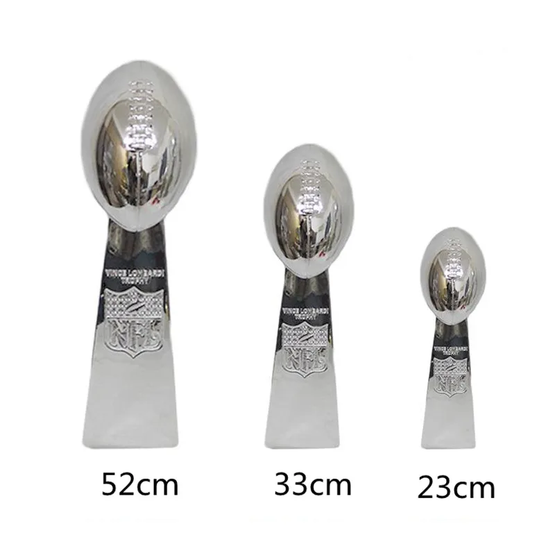 

United States Rugby Trophy Replica Silver Cups American Football World Champions Team Awards Trophies Home Decoration R251