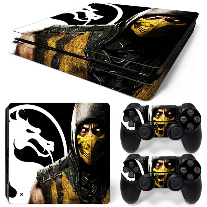 

New product skin stickers for PS4 slim vinyl console and controllers skin sticker game accessories