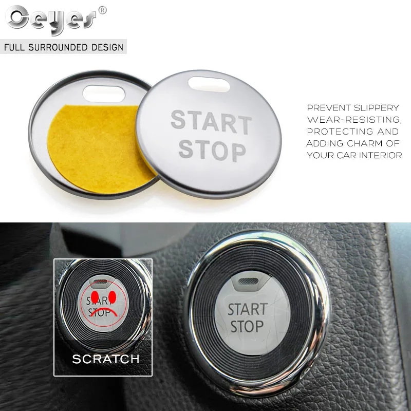 Car Start Engine Button Key Ring for NISSAN (30)