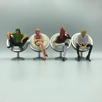 

One Piece anime figure Sanji Vinsmoke Reiju Yonji Action Figure OP Vinsmoke Family Luffy Sanji Sitting Position