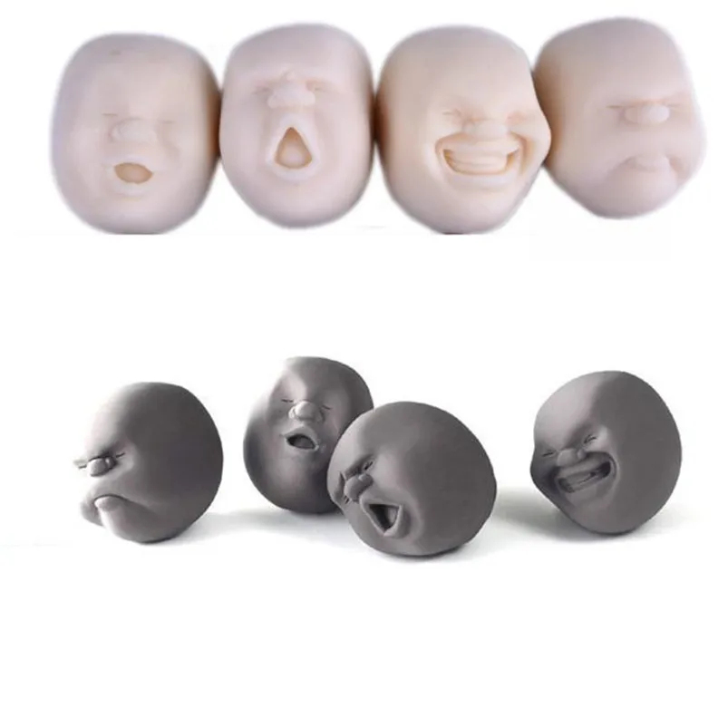 

New Humorous Face Top Anti-stress Helper Stress Pressure Reliver Vent Ball Kids Children Gift Toy wholesale best gift