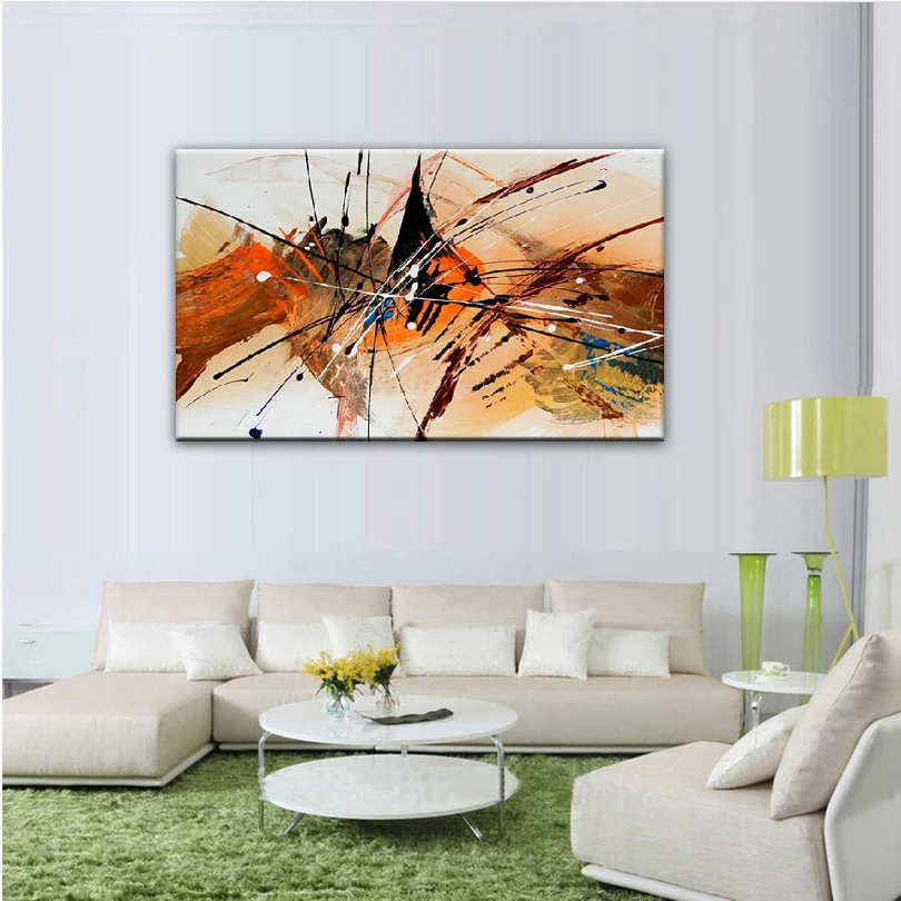 hand painted canvas oil painting