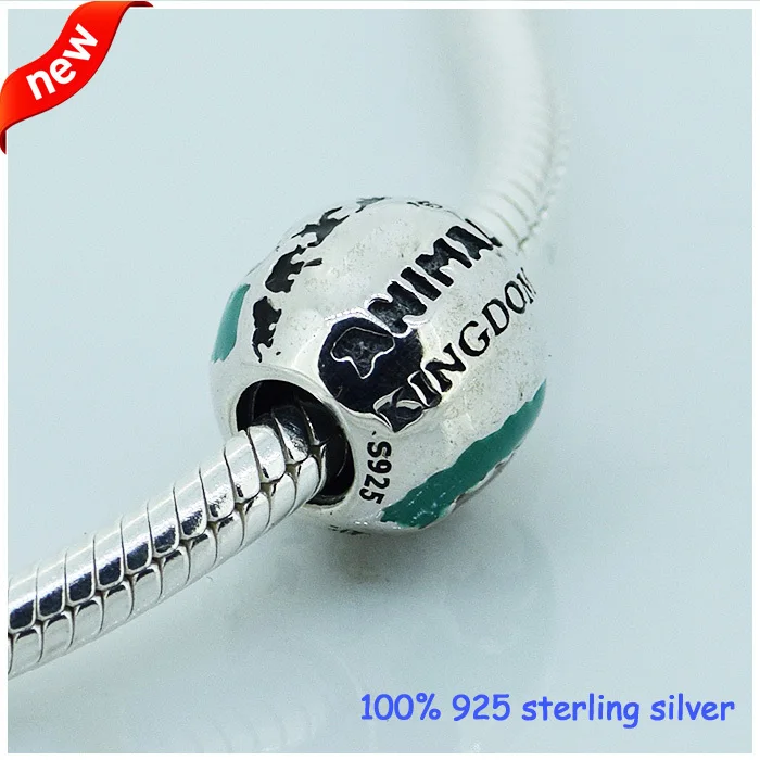 

Fits Pandora Bracelets Animal Kingdom Theme Park Silver Beads New Original 100% 925 Sterling Silver Charms DIY Wholesale