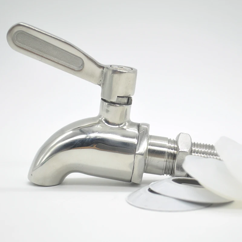 Newest 16mm 304 Stainless steel Wine Beer Water Spigot Faucet For Wine