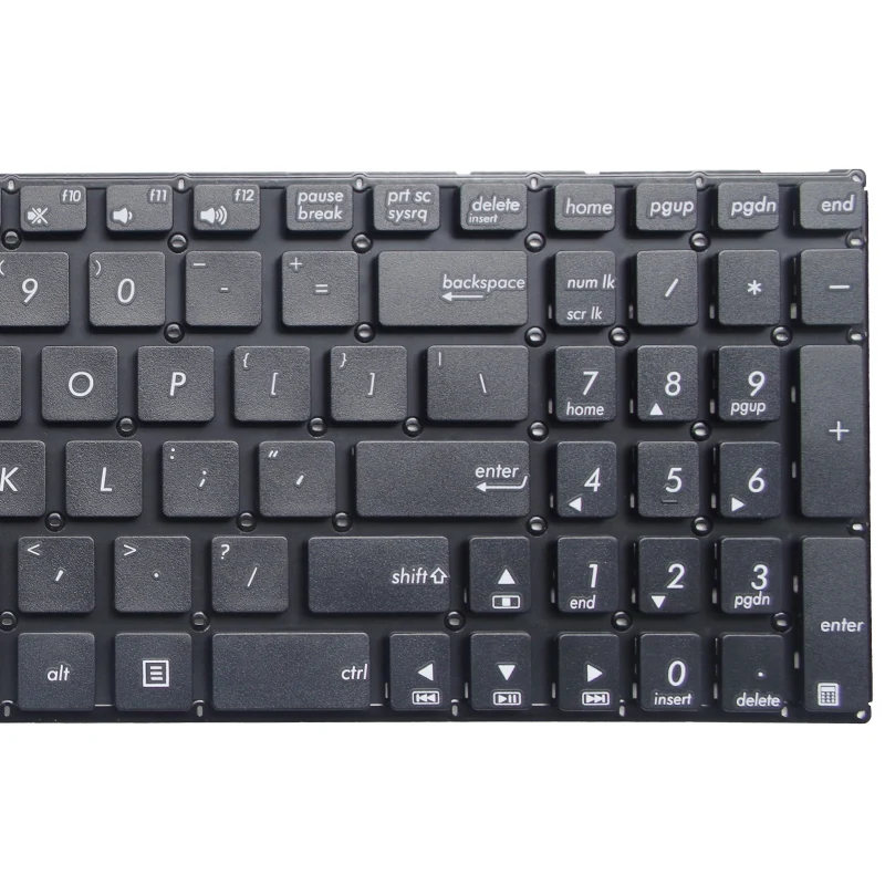 YALUZU US клавиатура для ноутбука ASUS X555 X555B X555D X555L X555LA X555LJ X555LB X555U X555Y черный