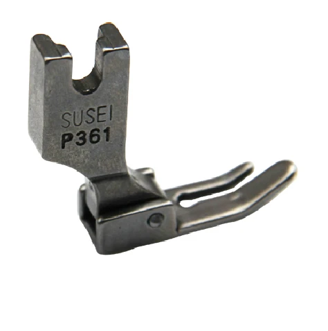 

Industrial Sewing Machine Parts presser foot flatcar steel from 2.5mm pinhole P361 /121950H Right Right 5mm wide
