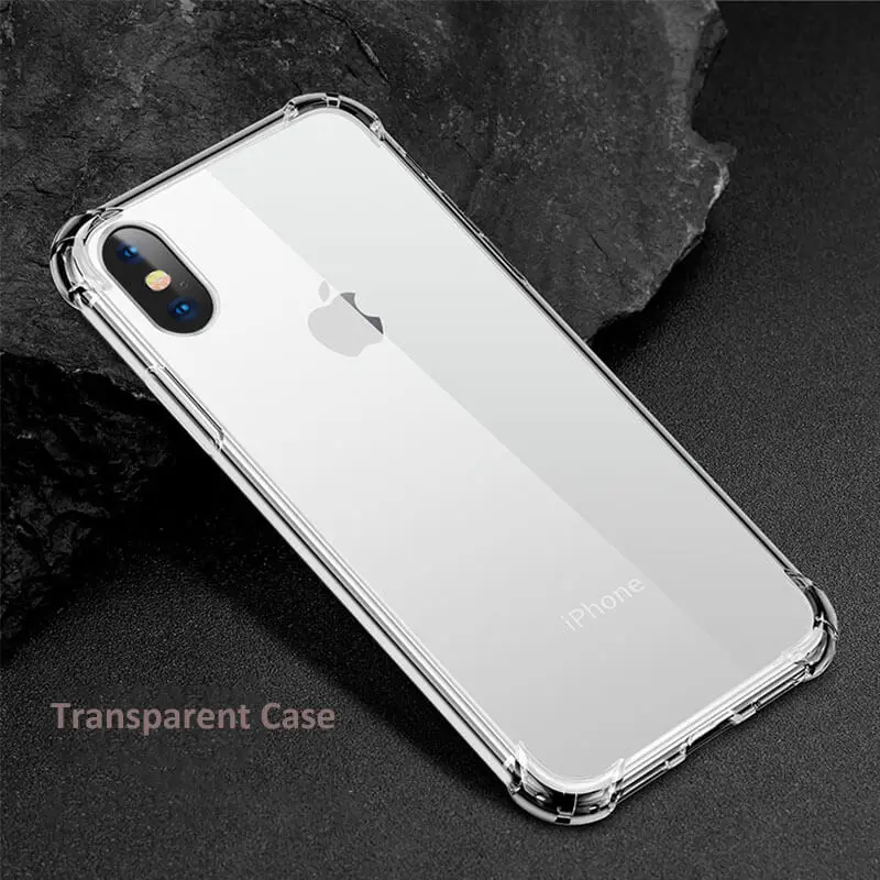 

For Iphone 6 7 8 X Xr Xs Max Case Clear Tpu Phone Case For Iphone 7 8 Plus Phone Case Anti-Fall Slim Soft Tpu Case