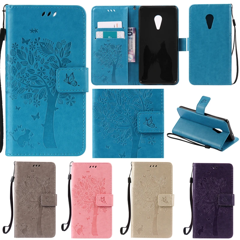 

For Lenovo ZUK Z2 Pro Cute Cartoon Love Cat and Tree Wallet Flip Fundas Phone Cases sFor Lenovo ZUK Z2 Pro Back Cover Case Coque