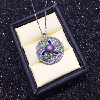 

New Arrival Hot Georous Pearl Pendant Mountings, Pendant Findings, Pendant Settings Jewelry Parts Fittings Wedding Accessories