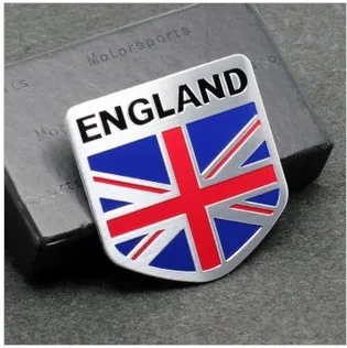 

3D Aluminum United Kingdom flags ENGLAND Car-Styling For Rover JAGUAR Car Styling