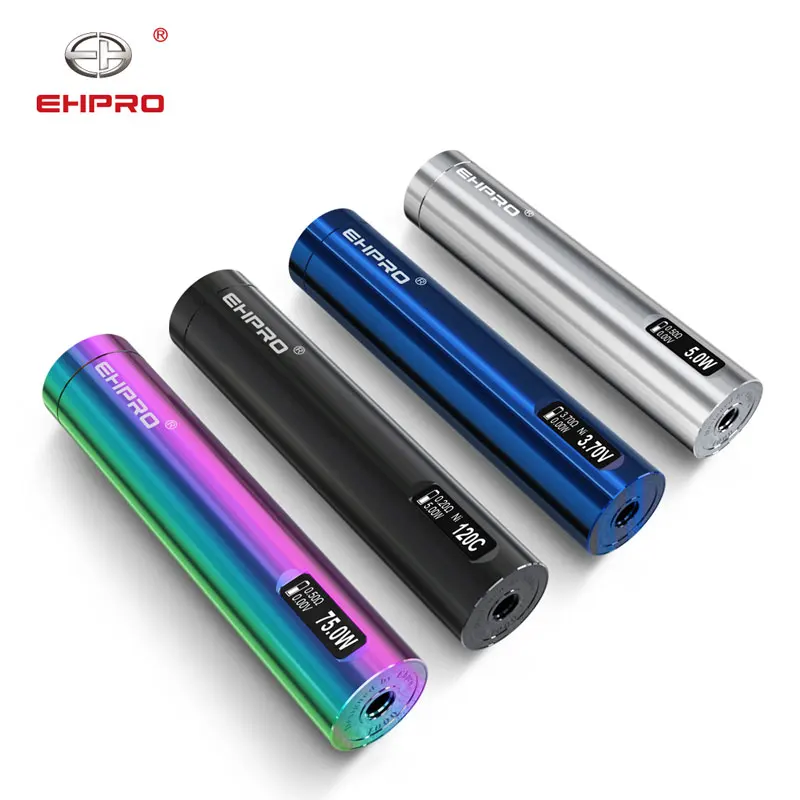 Ehpro 101 pro mod 75 Вт Ehpro 101 Pro mod новые 25 мм диаметр Механическая Mod питание от одного 18650 /20700/21700